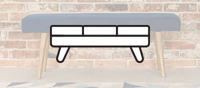 Banc & Bout de lit